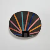 Jun Kaneko, "Untitled" (oval form)
