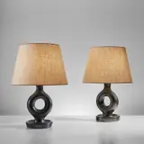 Georges Jouve, Pair of table lamps