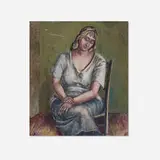 Arnold Blanch, Untitled (Portrait of a Seated Woman)