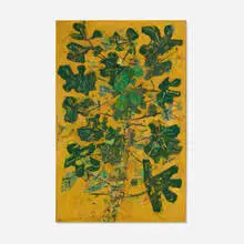Arnold Blanch, Tropical Tree, 1955, oil on wood panel