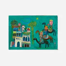 Arnold Blanch, Untitled (The Three Kings), oil on canvas