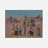 Arnold Blanch, Untitled (Beach Scene)