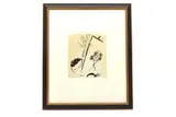 Marc Chagall, Untitled, in black ink