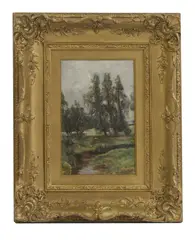 Sir James Lawton Wingate, Untitled, oil on canvas 28 x 18cm
