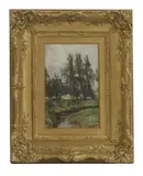 Untitled by James Lawton Wingate, oil on canvas 28 x 18cm, sold May 2024