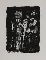 Cecil Collins, Untitled, 'A Midsummer Night's Dream' lithograph