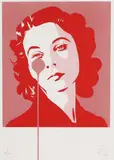 Pure Evil, Untitled, Vivien Leigh screenprint in colours