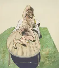 Francis Bacon, Untitled, Portrait of Henrietta Moraes Lithograph printed in colours