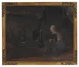 Dutch School, Untitled, oil on canvas laid on board