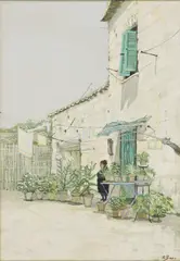 Richard Beer, Untitled, oil on canvas 73 x 51cm