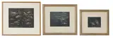 Carl Ellis, Untitled, pastel 27.5 x 34.5cm and smaller (3) Provenance: With the Wildlife Art Gallery.