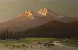 Frederick Ferdinand Schafer, Sunset on Mt. Shasta from Sissons, California