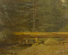 John Jay Baumgartner, The bathers, 1910, oil on canvas