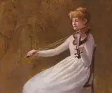 Emil Carlsen, Girl with a violin