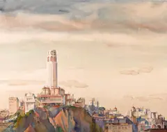 W. R. Cameron, Coit tower, 1937 and twelve other works including various views of San Francisco (thirteen)