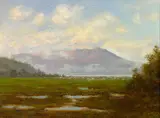 Charles Dorman Robinson, Tamalpais from the marshes