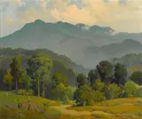 Percy Gray, Mount Tamalpais, oil on canvas