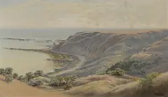Jack Wisby, Duxbury Reef, Marin county, oil on canvas affixed to board
