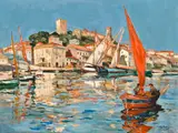 Jules Eugene Pages, The old port of Cannes