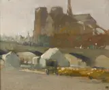 Xavier Martínez, View of Notre Dame