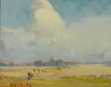 Selden Connor Gile, Cattle grazing on the plains