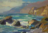Franz Bischoff, Rocky coastline