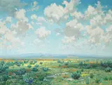Granville Redmond, High desert in bloom