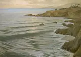 Frank Cuprien, Parting day, Arch Beach