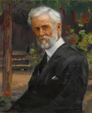 Joseph Kleitsch, Portrait of Isaac Jenkinson Frazee, oil on canvas
