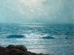 Granville Redmond, Morning on the Pacific, 1911, oil on canvas