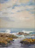 Joseph Kleitsch, Laguna coastal scene
