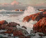 Edgar Alwin Payne, Crashing waves