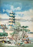 Dong Kingman, Along the China coast