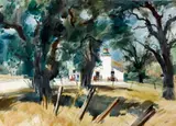 Emil Kosa Jr., The old schoolhouse
