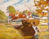 Howard Everett Smith, The water jump, oil on canvas