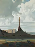 Jimmy Swinnerton, Totem Pole, Monument Valley, Arizona