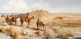 Joe Ferrara, Tatanka, 1991, oil on canvas