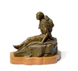 Robert Scriver, Sacajawea; Man with his dog (two)