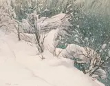Gunnar Widforss, Christmas in Yosemite
