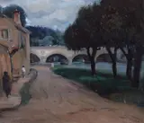 Joseph Kleitsch, Vernon river scene
