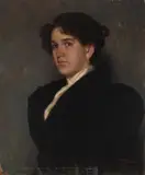 Joseph David Greenbaum, Portrait study, 1897, oil on canvas