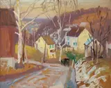 Alfred R. Mitchell, Delaware River Valley, Pennsylvania