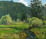 William Wendt, Meandering stream