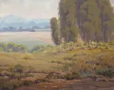 Sam Hyde Harris, Rural barn; Eucalyptus on a hill (a pair)
