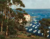 (n & a) Karl Thomas, Avalon Bay, oil on canvas