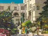 (n & a) Maurice Logan, Student Union Building, University of California, Berkeley, oil on canvas affixed to board