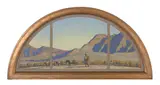 Maynard Dixon, Prospector, 1921; Cattle herd, 1921; Prospector with mules, 1921 (group of three)