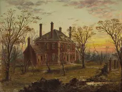 Edward Lamson Henry, The ruins of Old on the James River, 1866, oil on canvas