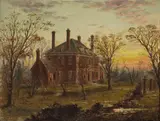 Edward Lamson Henry, The ruins of Old on the James River, 1866, oil on canvas