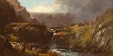 (n & a) William M. Hart, In the Adirondacks, oil on canvas